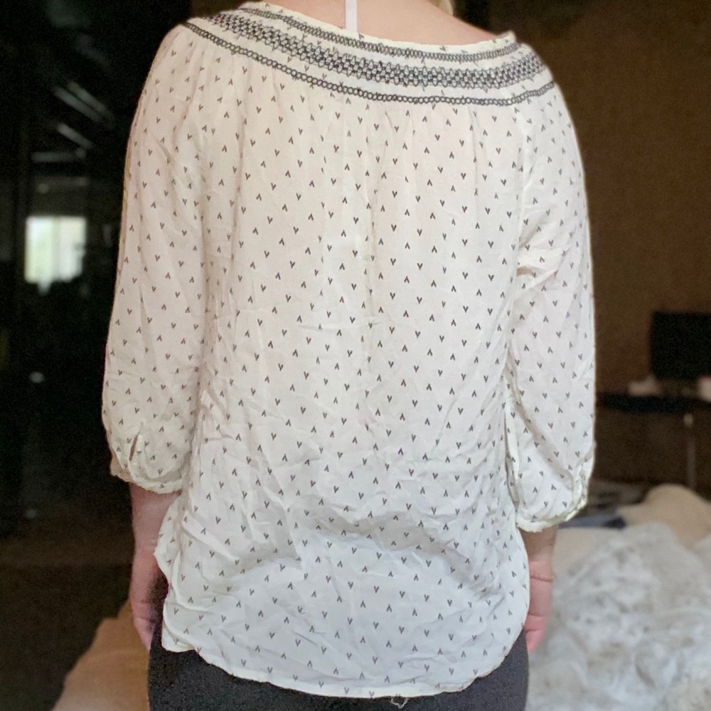 patterned blouse - Picture 2 of 2